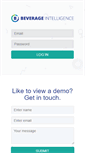 Mobile Screenshot of beverageintelligence.com